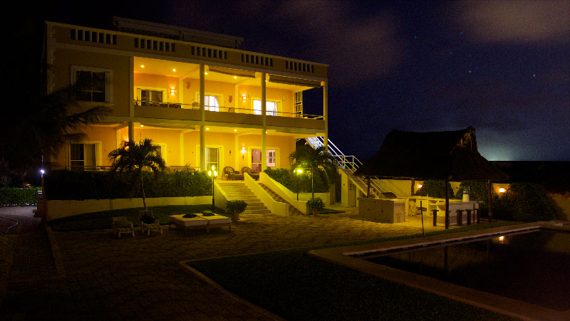 Photo of Villa at night