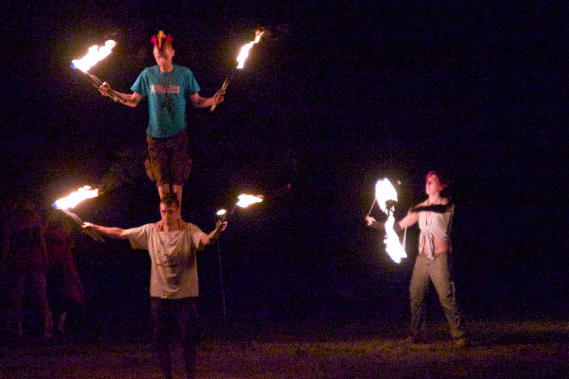 Photo of Jugglers... on fire!