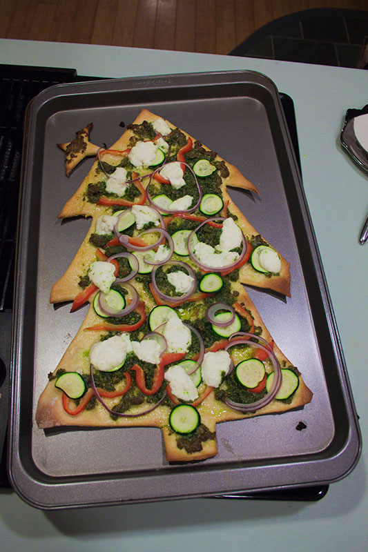 Photo of The traditional Christmas Eve pizza