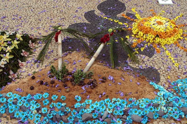 Photo of Flower festival: desert island