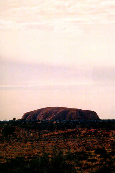 Photo of Uluru Postcard