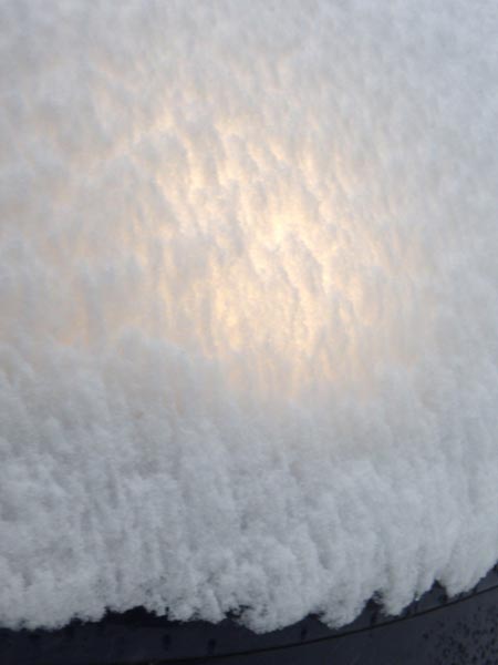 Photo of Headlight under snow
