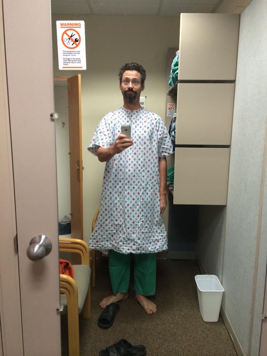 Rocking the latest in MRI fashion