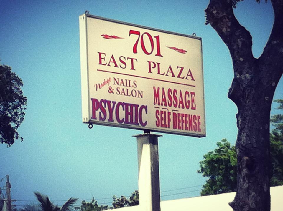 Psychic massage self defense