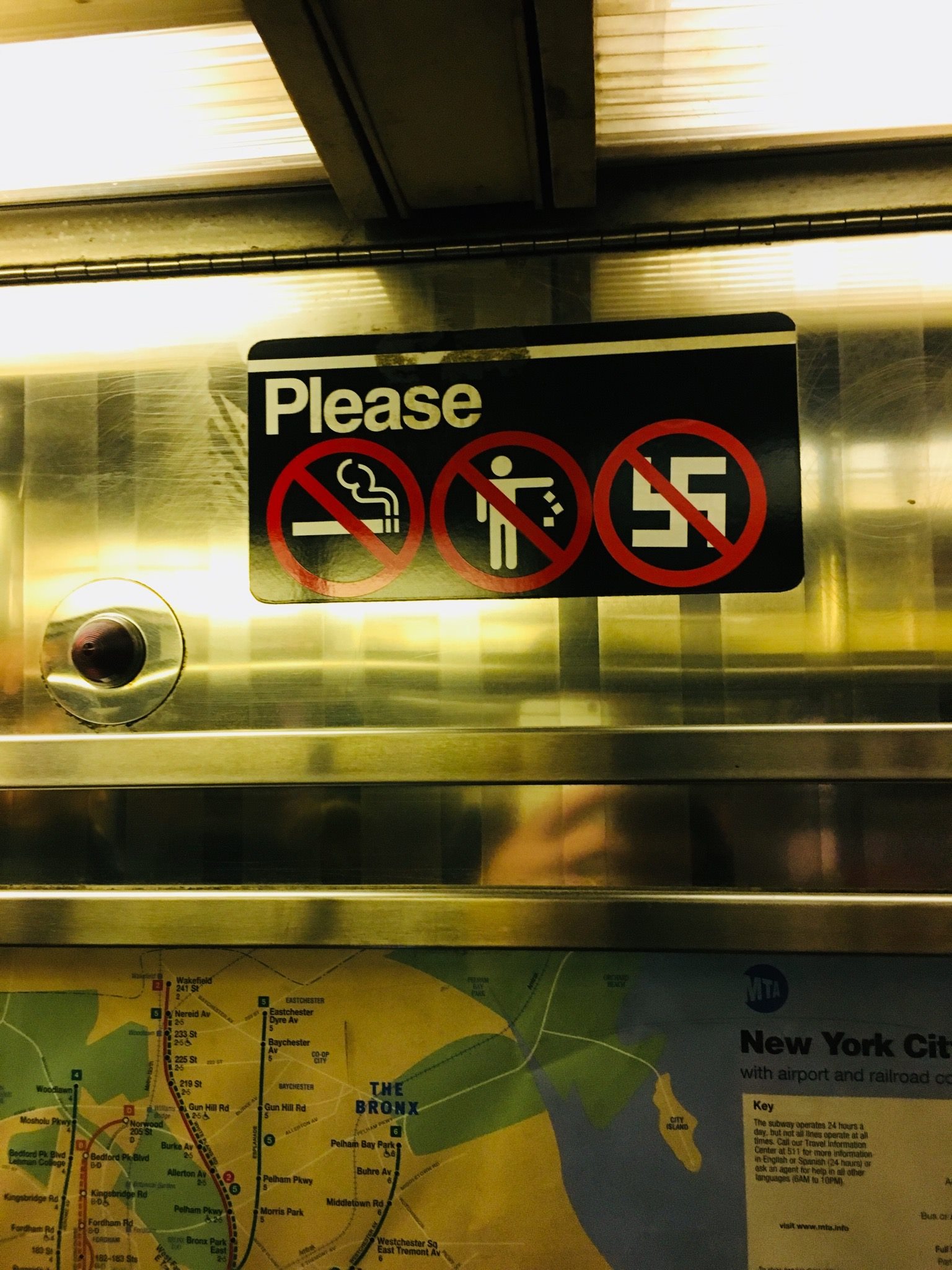 Remember, kids, the D train is for dancing 💃