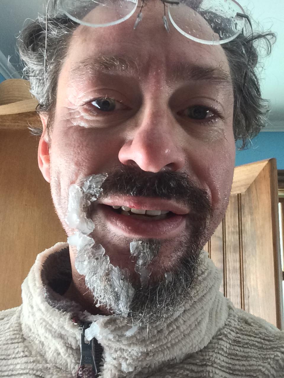 I see your ‘raw water’ trend and I raise you ‘beard ice’