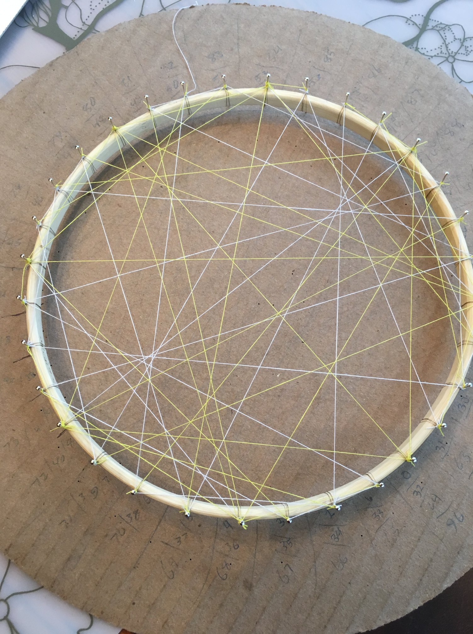 “Dad, do you spend more time weaving, or just measuring?”