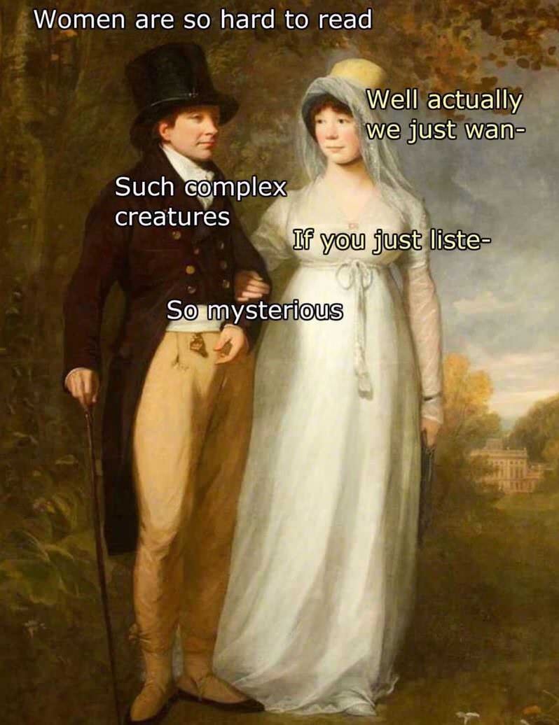 Women are so hard to read