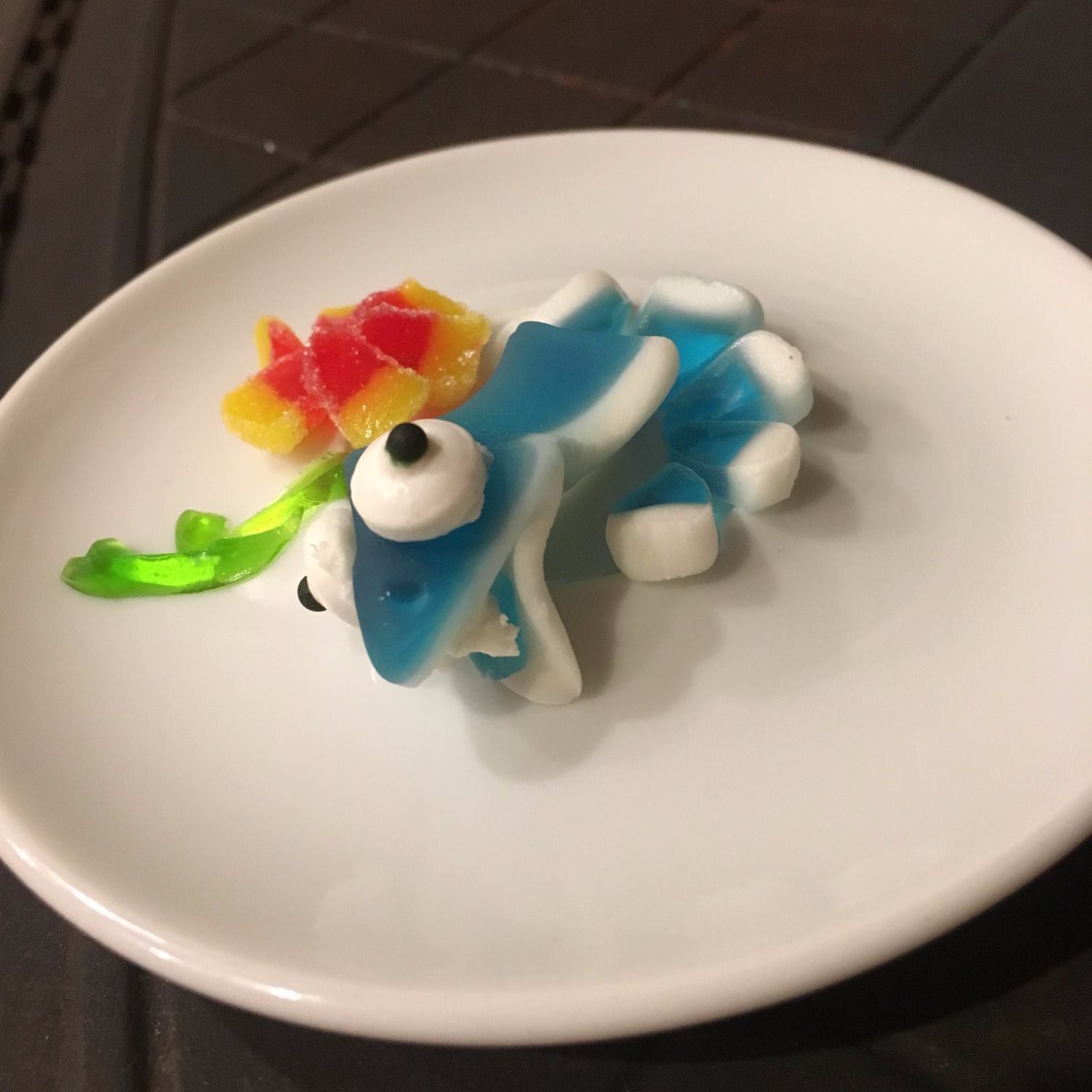I made gummi sushi
