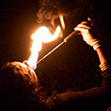 Fire eating
